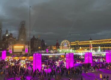 Amplían Verbena Navideña en el Zócalo capitalino hasta el 6 de enero