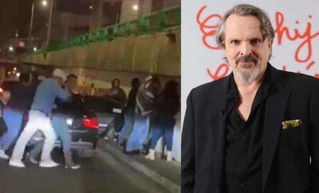 Momento exacto en que fueron detenidos 5 presuntos ladrones de la casa de Miguel Bosé. Foto: Especial