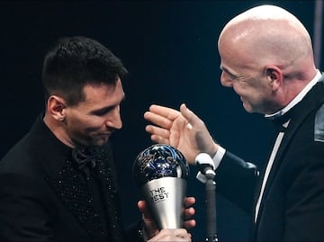 Lionel Messi es el ganador del premio The Best de la FIFA