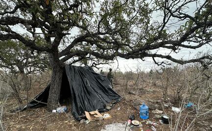 Desmantelan dos campamentos del crimen en Zacatecas; confiscan armamento