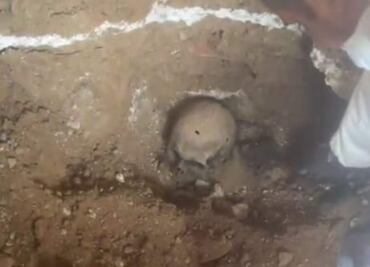 Guerreros Buscadores de Jalisco halla osamenta con impacto de bala en cráneo; localizan 400 puntos con posibles restos humanos en finca