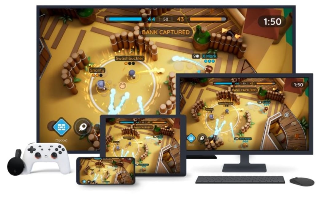 Stadia desarrolló títulos como Outcasters. 