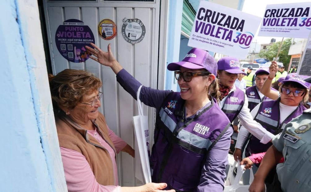 Ecatepec inicia Cruzada Violeta 360 contra la violencia familiar; llegará a 150 mil casas.
Foto: Especial.