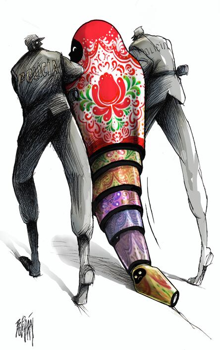 Corrupción con efecto matrioska