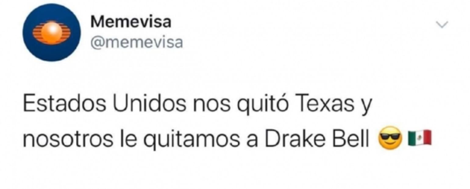 Drake Bell se entrega al español en Twitter y le responden con memes