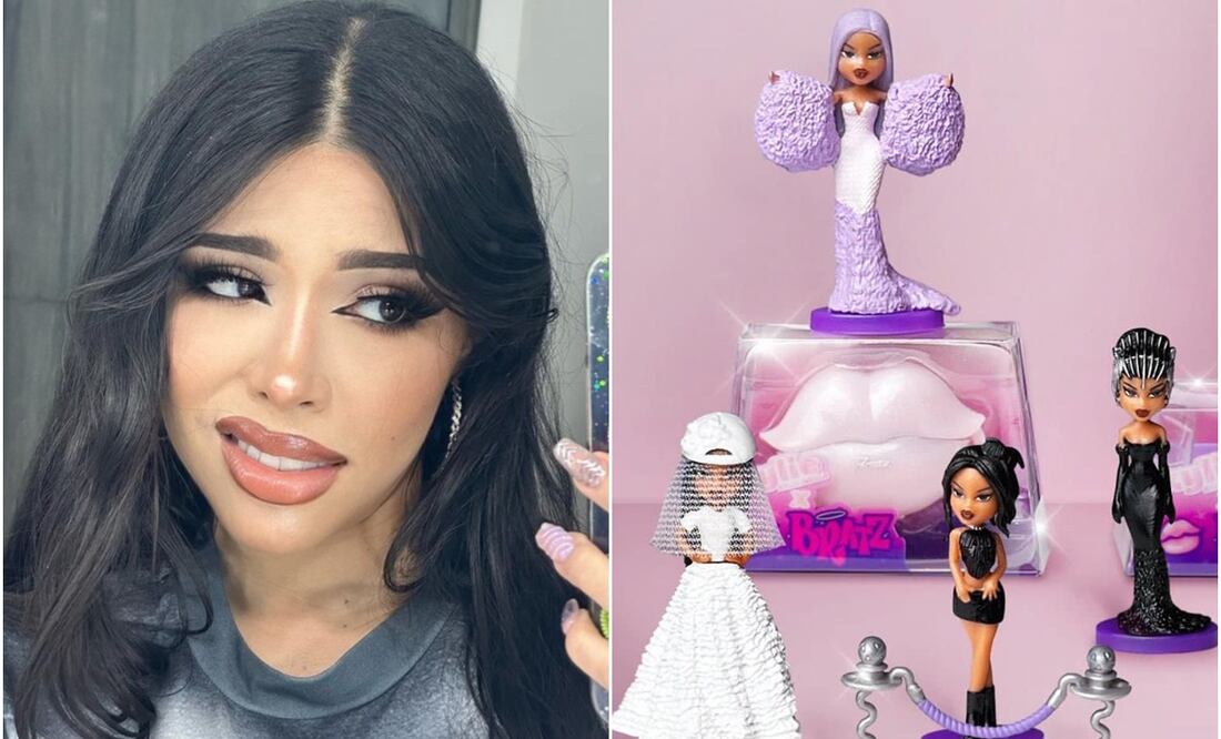 Yeri Mua y Bratz. Fotos: Instagram @yerimua y Twitter