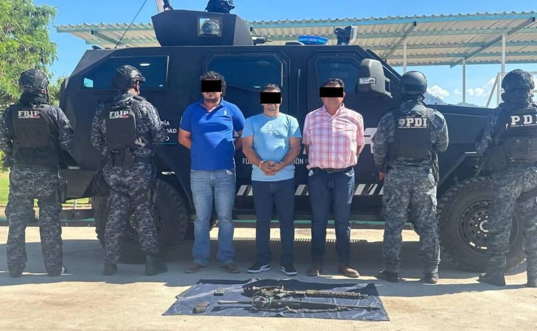 Detienen al alcalde de Frontera Comalapa, Chiapas (05/01/2025). Foto: Especial