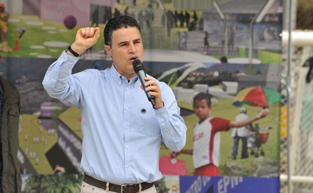 Anibal Gaviria Correa durante el cierre del Smart City Expo Latam. Foto: Especial