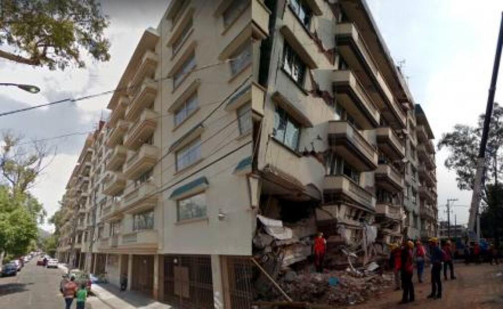 Edificios dañados por el sismo del 19-S; antes y después