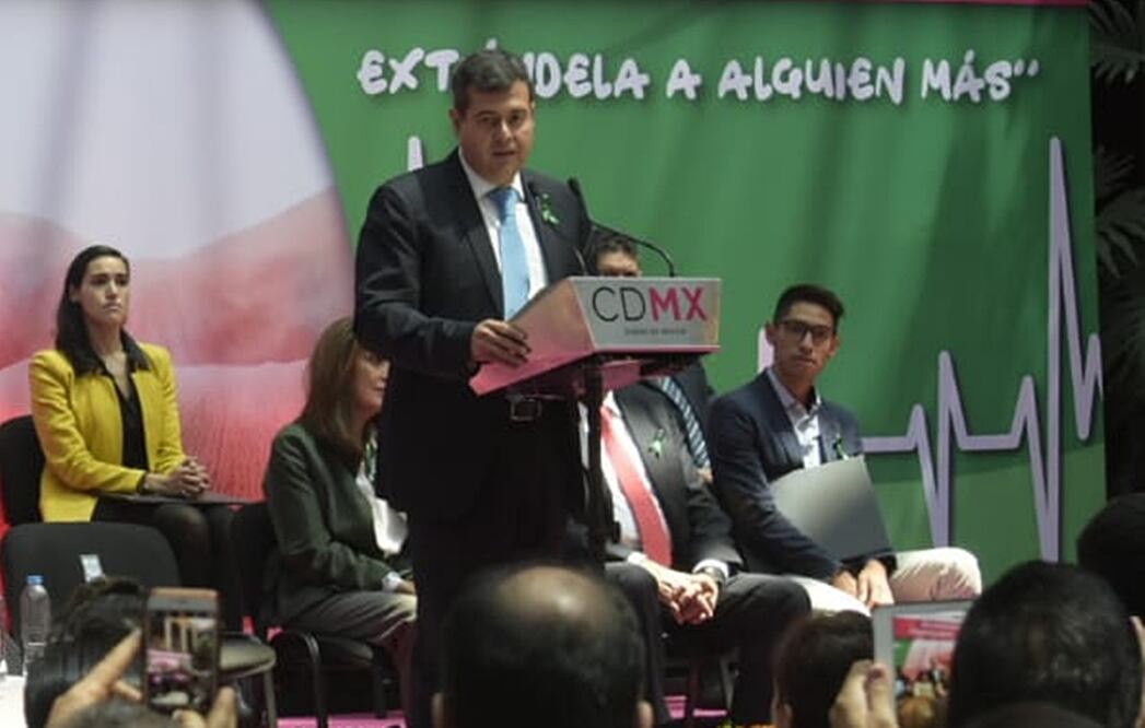 José Ramón Amieva indicó que el uso de la fuerza se aplica de acuerdo con un protocolo. Foto: @amievajoserra