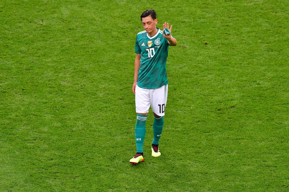 Mesut Özil participó en el Mundial Rusia 2018. Foto: AFP