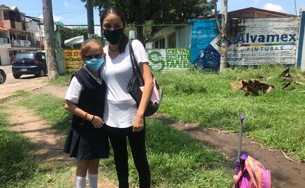 “Es padre volver a la escuela”, dice Fernanda luego de regresar a clases en Guanajuato