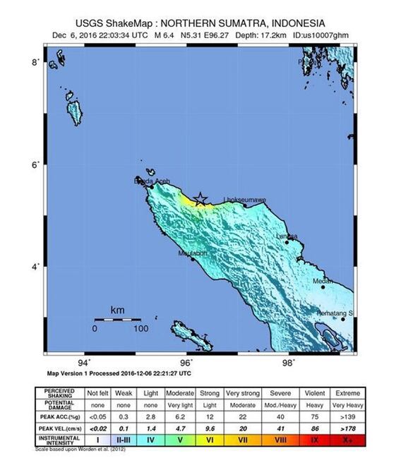 La Agencia de Meteorología y Geofísica de Indonesia indicó que el movimiento telúrico no tenía el potencial de ocasionar un tsunami (Foto: EFE)