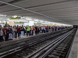 Caos en el Metro por paro escalonado de sindicato