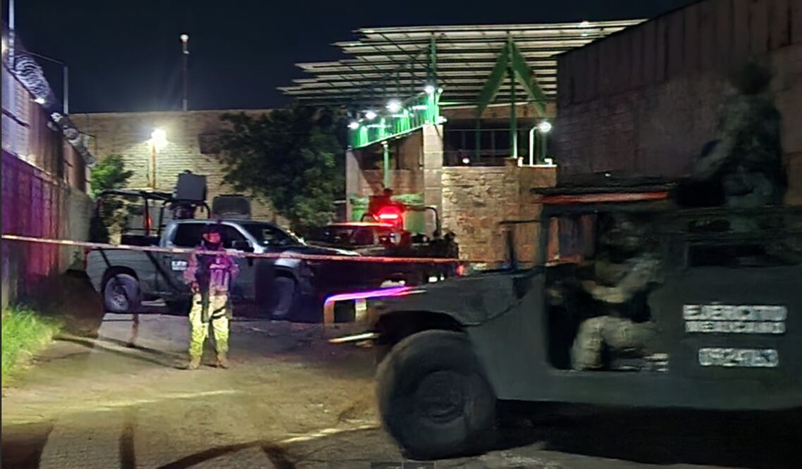 Ataque armado a minicasino clandestino en Culiacán, Sinaloa, deja un muerto y cuatro heridos, el 12 de septiembre d e2025. Foto: especial