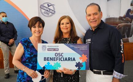 Gobierno de Aguascalientes destina 50 mdp para apoyar a organizaciones civiles