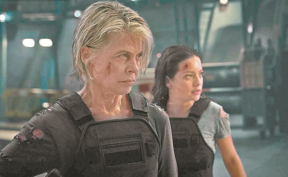Linda Hamilton es la protagonista de  "Terminator: Dark Fate" que estrenó este fin de semana. Foto: Cortesía