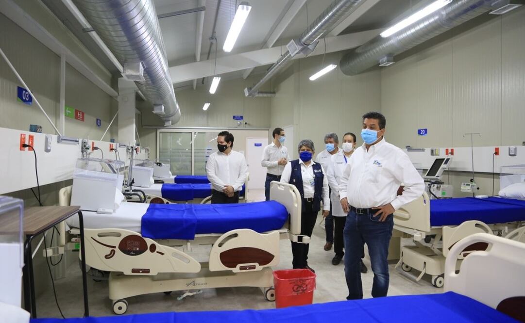 El gobernador de Tamaulipas destacó el esfuerzo y el trabajo de la Secretaría de Salud de Tamaulipas (SST). Foto: Especial