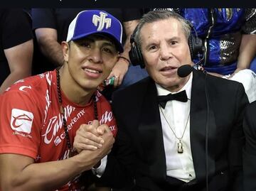 Julio César Chávez insultó en vivo a Jaime Munguía: “Pinc… cab… te voy a cobrar”