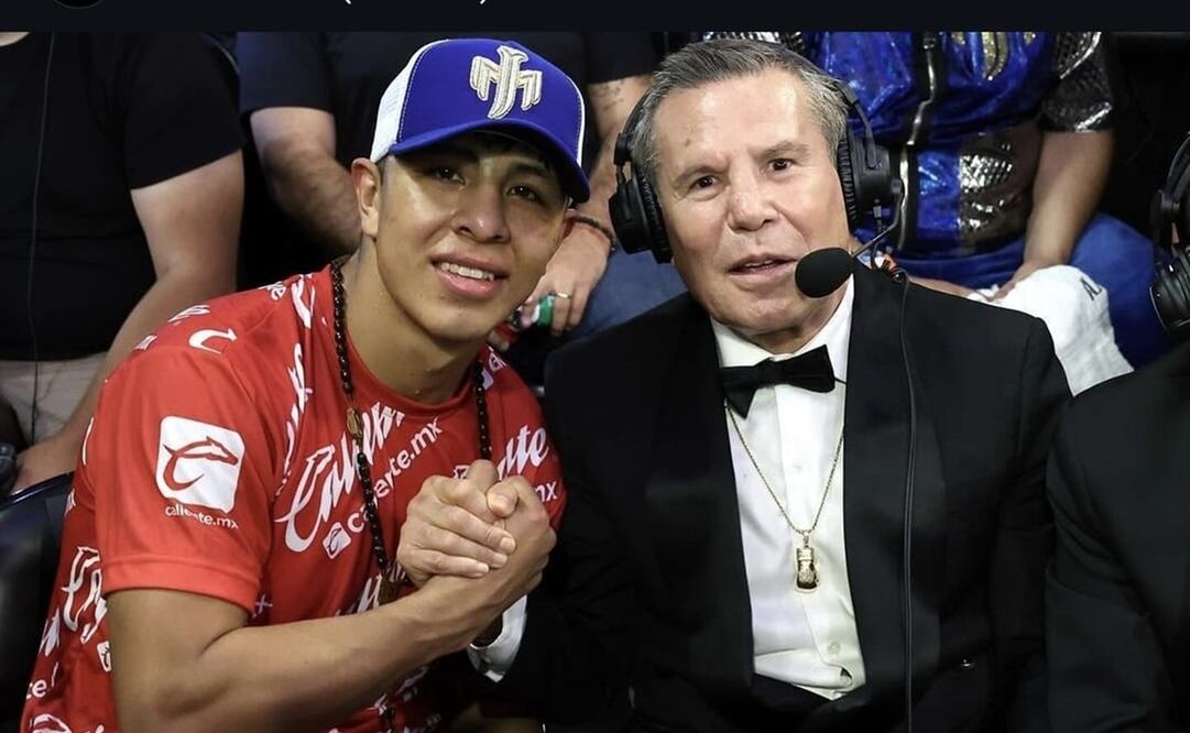 Julio César Chávez insultó en vivo a Jaime Munguía FOTO: TOP RANK BOXING