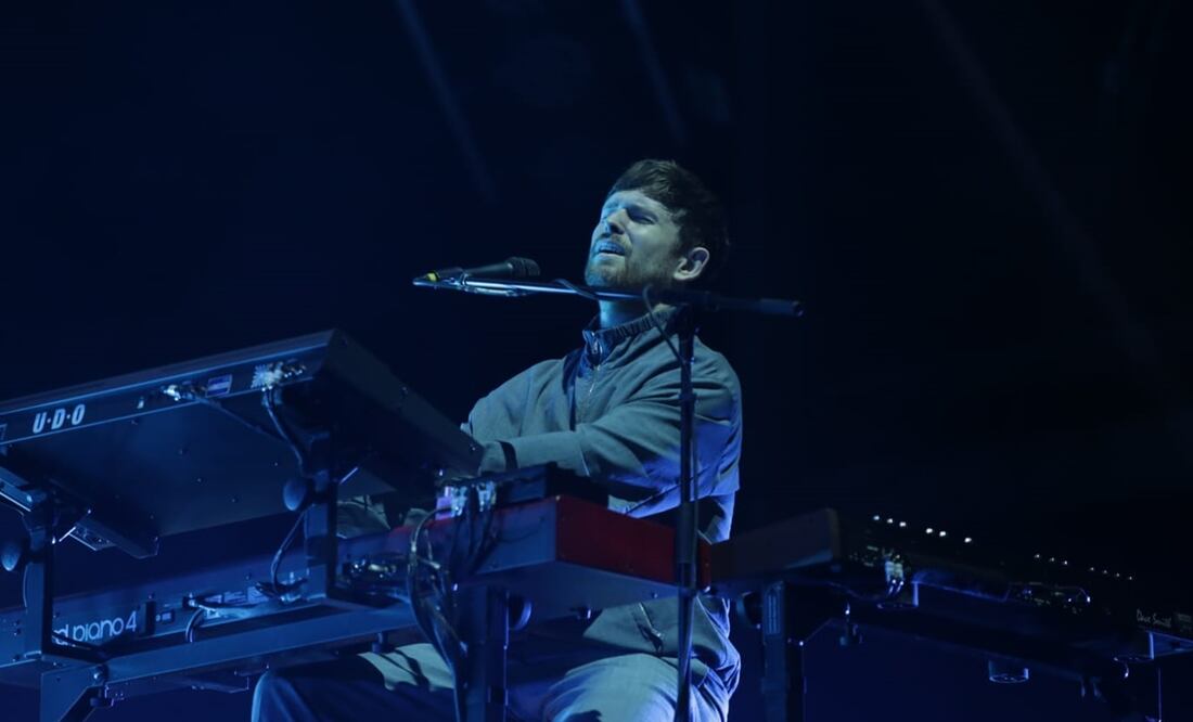 James Blake. Foto: Carlos Mejía / EL UNIVERSAL