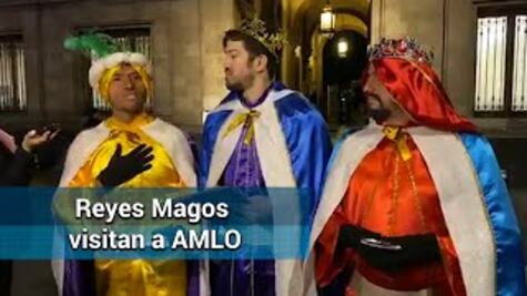 “Reyes Magos” piden a AMLO políticas contra violencia infantil