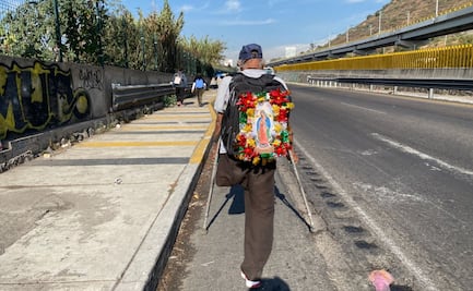 Fe que desafía límites en la México-Puebla; miles caminan hacia La Villa entre devoción, mandas y agradecimientos