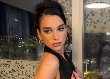 Dua Lipa conquista Instagram con total look de cuero
