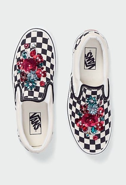 Adiós a los Vans de satín ¡Las lentejuelas y los diamantes son lo de hoy!