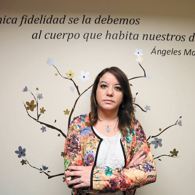 Wendy Figueroa Morales considera que México necesita un gobierno que priorice los derechos humanos y la agenda feminista. ARIEL OJEDA. EL UNIVERSAL