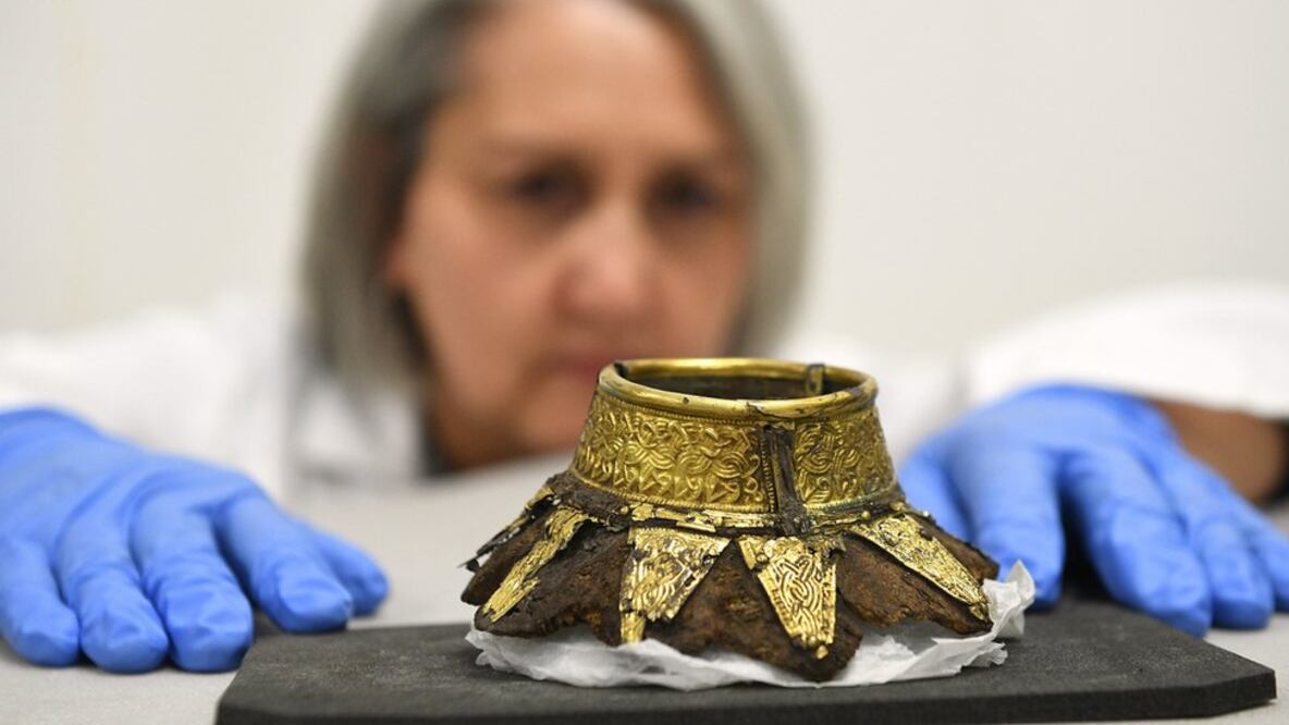 Los tesoros encontrados en la tumba del "Tutankamón británico"