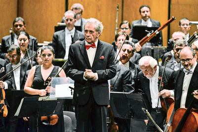 "¿Si me arrepiento de algo? Sí, de no haber sido más mamón": Enrique Bátiz