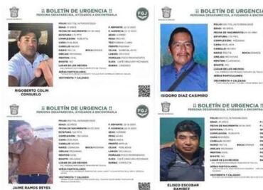 Familiares y amigos exigen la aparición de 4 trabajadores, levantados de bodega de pollo en Toluca