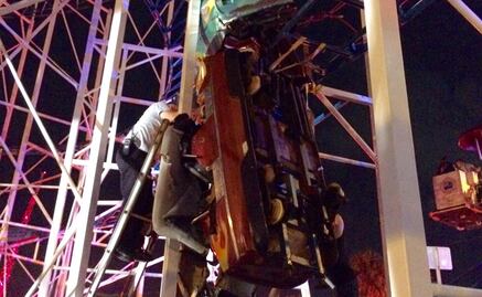 Montaña rusa se descarrila en Florida; pasajeros caen de 10 metros