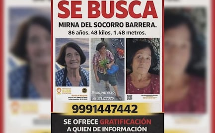 Continúa búsqueda de maestra Mirna Barrera en Yucatán; se encuentra desaparecida desde el pasado 9 de diciembre