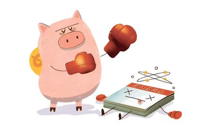 Así puedes superar la cuesta de enero