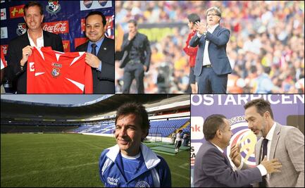 Los entrenadores de las selecciones de Concacaf