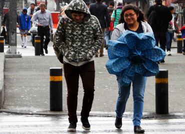 Prevén lluvia y fuerte viento en el país