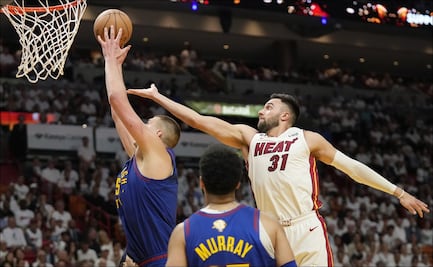 Nuggets se impuso esta noche al Heat y toma ventaja en Las Finales de la NBA