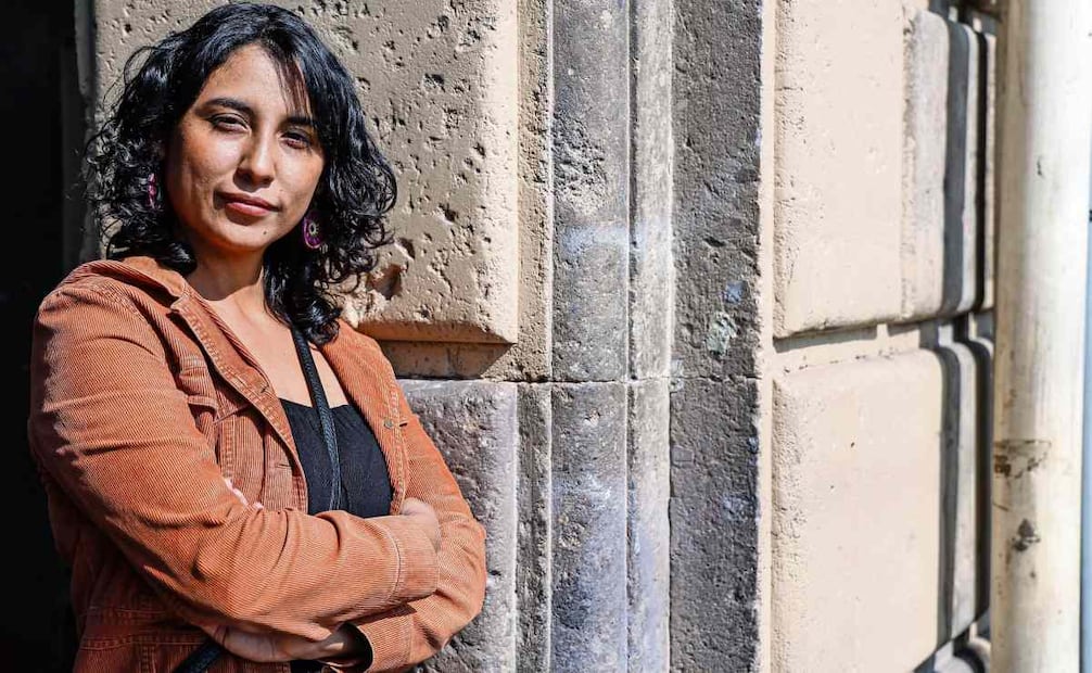 Karla Leyva dice que no comparte que la marcha del 8M sea exclusivamente de mujeres. Foto: Gabriel Pano / EL UNIVERSAL