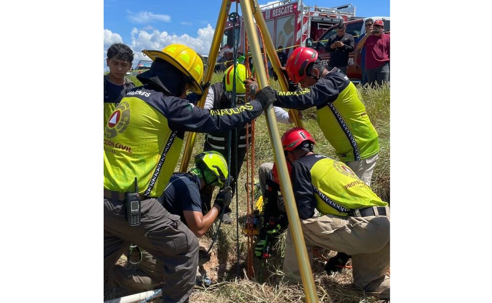 Mueren dos trabajadores y director es hospitalizado durante trabajos de mantenimiento en una alcantarilla (02/09/2025). Foto: Especial