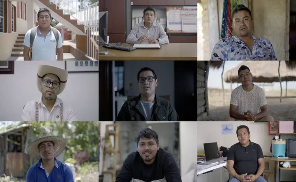 Nueve de los sobrevivientes del horror que se vivió el 26 de septiembre de 2014 en Iguala, México. Foto: BBC