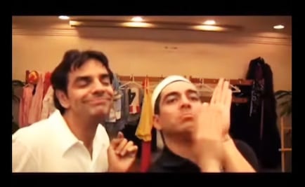 Eugenio Derbez y Omar Chaparro parodian a Juan Gabriel