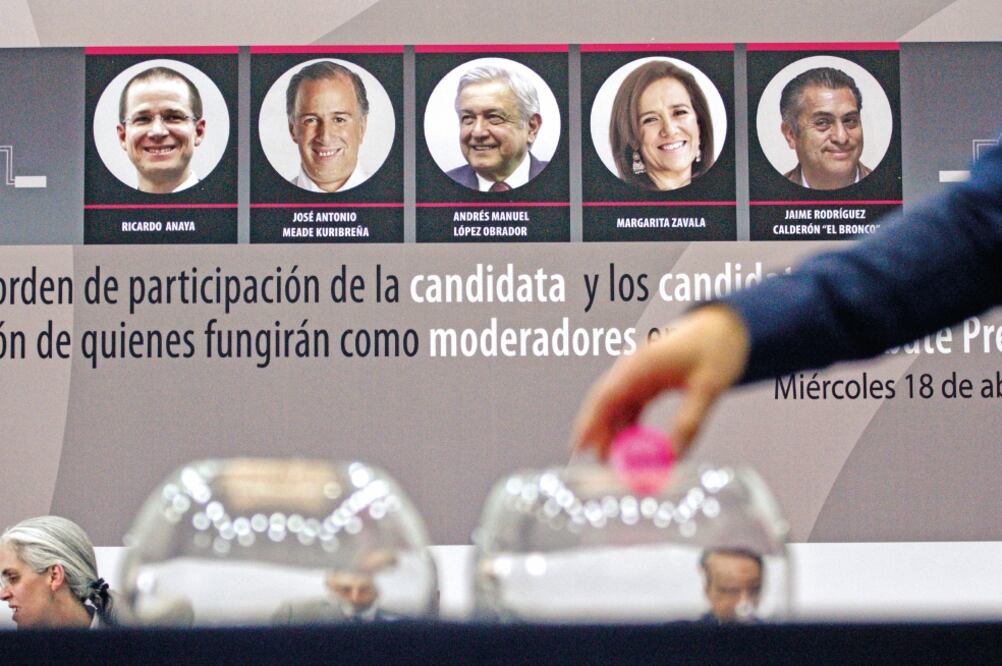 Los debates son una herramienta para diferenciar a los candidatos (ARCHIVO EL UNIVERSAL)