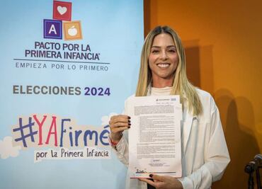 Mariana Rodríguez firma pacto por la Primera Infancia; prioriza la salud de niños y niñas de Monterrey