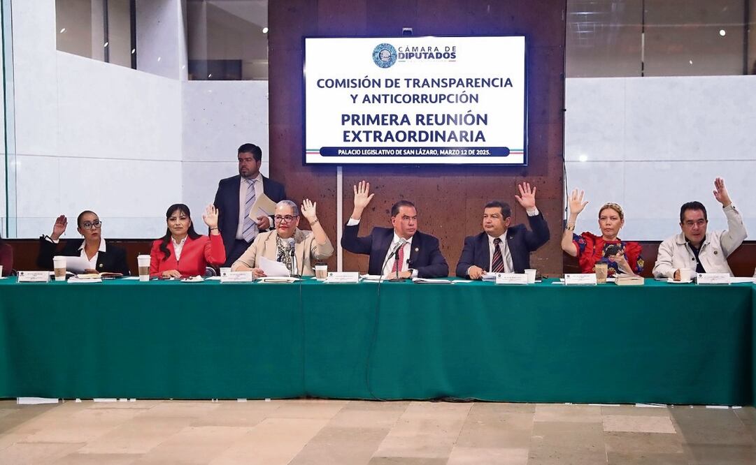 La Comisión de Transparencia y Anticorrupción de la Cámara de Diputados avaló la reforma presidencial. (13/03/2025) Foto: Especial