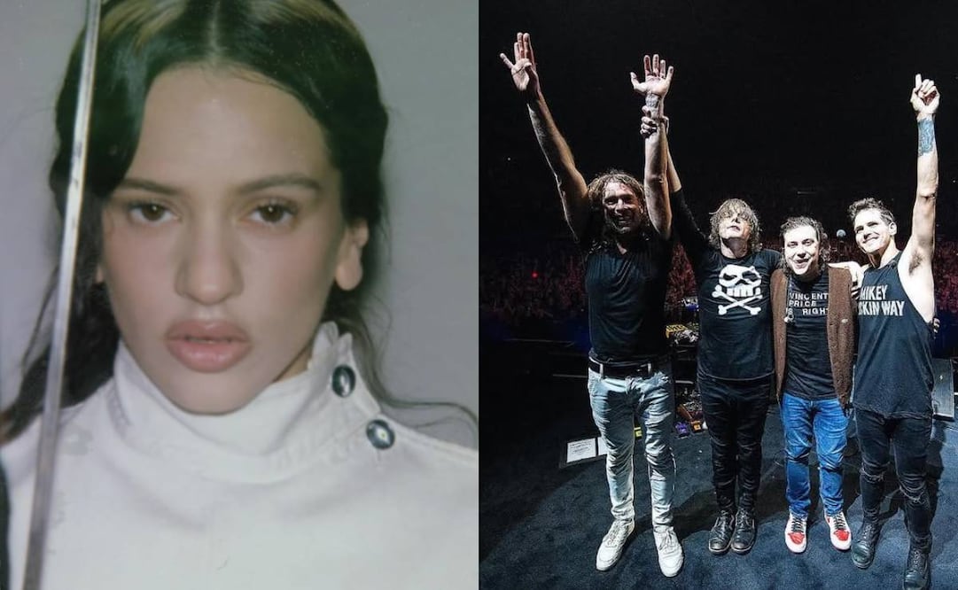 Rosalía y My Chemical Romance son solo algunas de las estrellas que llegarán a México este 2026. Foto: Instagram.