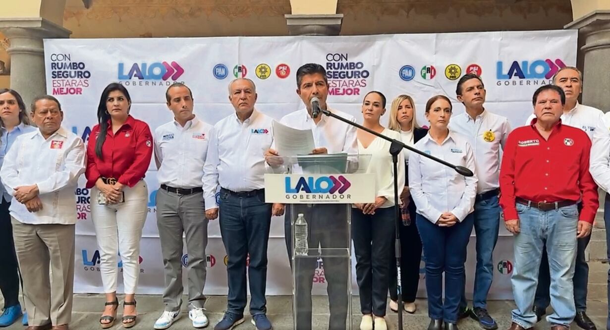 Eduardo Rivera Pérez pidió a las autoridades garantizar la paz y el orden en el desarrollo del proceso electoral. Foto: Especial