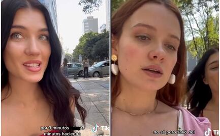 Influencers extranjeras son acosadas en calles de la CDMX: "Está muy mal esto", denuncian