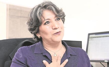 Delfina Gómez va por la gubernatura